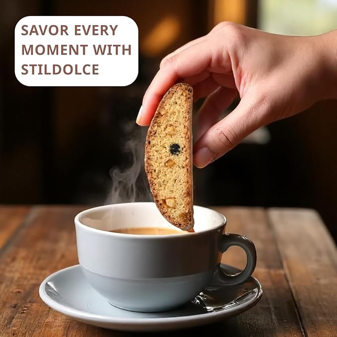 Stildolce Semi-Soft Italian Biscotti Cookies Variety Pack – Chocolate, Blueberry Orange, Chocolate Cherry | Made in Tuscany, Italy | Gourmet Biscuits, No Preservatives, 8.8 oz Bags, Pack of 3