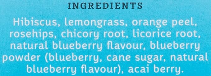 Stash Tea Blueberry Superfruit Herbal Tea - Naturally Caffeine Free, Non-GMO Project Verified Premium Tea with No Artificial Ingredients, 20 Count (Pack of 6) - 120 Bags Total