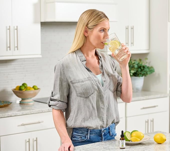 Pure Inventions - Lemon Lime Water Infusion Drops - Antioxidants, Vitamin C & Electrolytes - Health & Wellness Drink - Immunity Support -Sugar Free, Zero Calorie, No Artificial Sweeteners -12 Servings