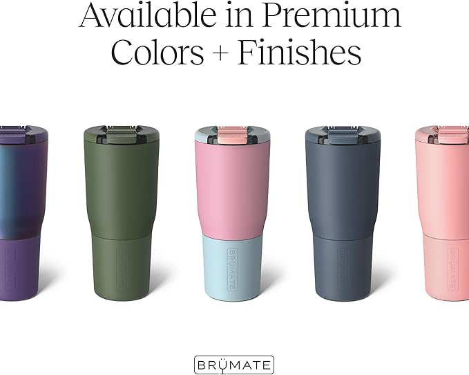 BrüMate Nav 25oz 100% Leak Proof Insulated Travel Tumbler with Magnetic BevLock™ Lid - Double Wall Cup-Holder Friendly Stainless Steel Mug (Star Burst)