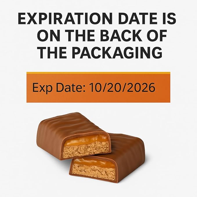 Nick’s Chocolate Caramel Protein Bars – 12-Count Box | High Protein, Low Calories, Low Carbs, Keto Friendly, No Added Sugar