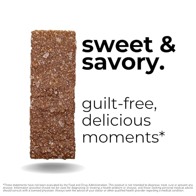 The Panza Chocolate Kosher Salt Gourmet Cookie Snack Thin & Crispy | Organic, Non-GMO, 100% Natural Ingredients | Signature Jar 4.3 oz