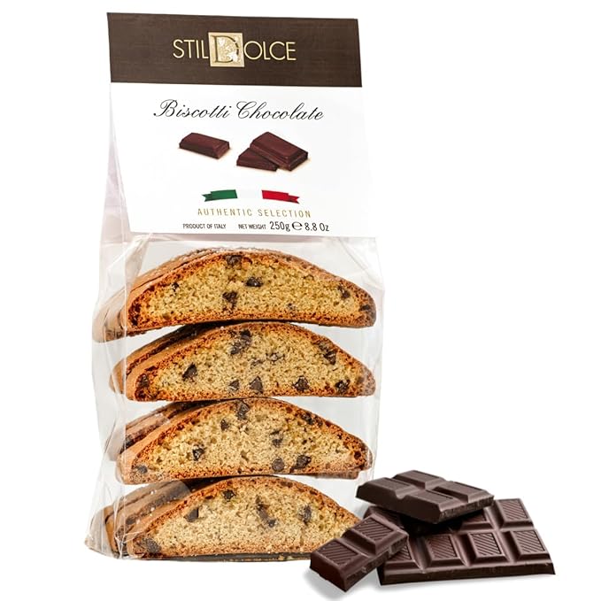 Italian Semi-Soft Chocolate Biscotti | Made in Tuscany, Italy | Stildolce Traditional Authentic Biscuits