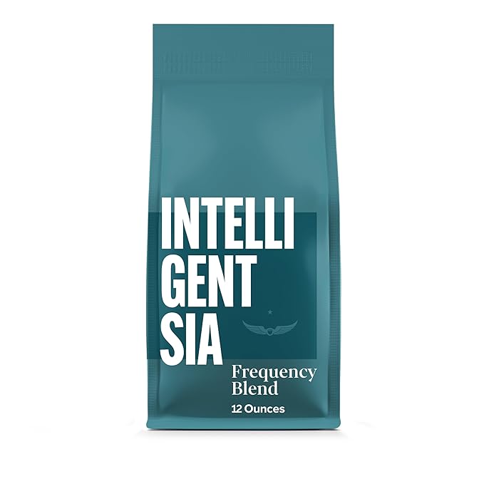 Intelligentsia Coffee, Medium Roast Whole Bean Coffee - Frequency Blend 12 Ounce Bag