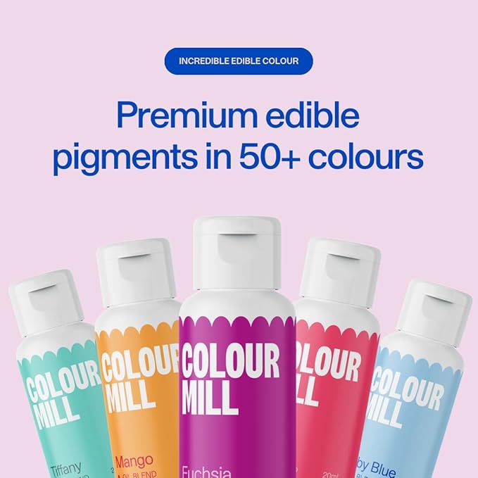 Colour Mill Oil-Based Food Coloring, 20 Milliliters Rose