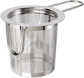 Stainless Steel Infuser to Steep Loose Tea. Folding Arms allow it to Fit Any Mug. Dishwasher safe and easy to clean.