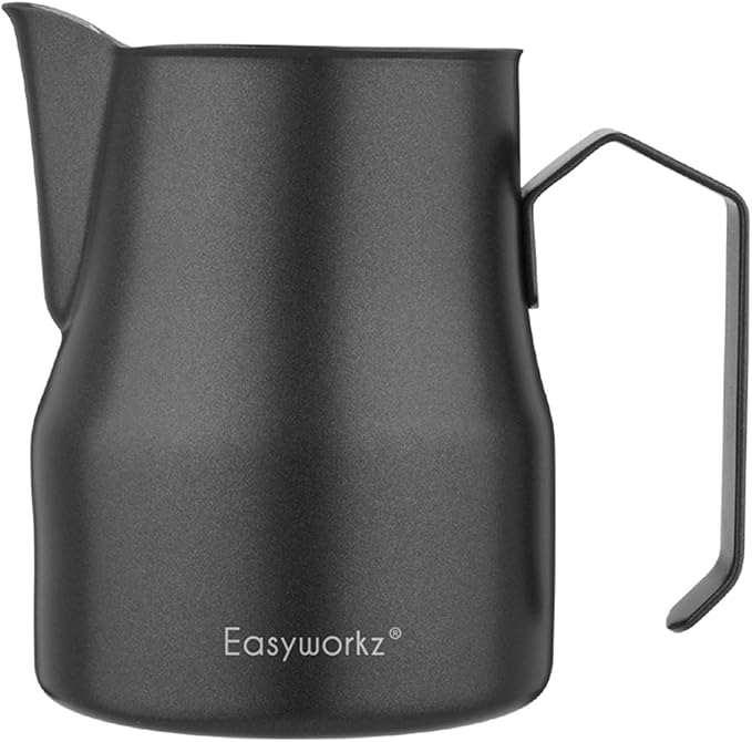 Easyworkz Espresso Steaming Pitcher Stainless Steel 15 oz Coffee Frothing Picther Milk Jug Cappuccino Latte Art Cup