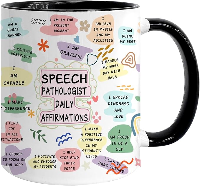 Speech Language Pathologist Gift,11 0z Mug Gifts, Speech Therapy Cup Speech Therapist Gift, Graduation gift, Appreciation gift