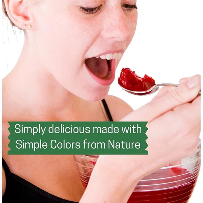 Simple Mixes Natural Gelatin Dessert, Orange, Kosher, 6 Pack of 3.1 oz each
