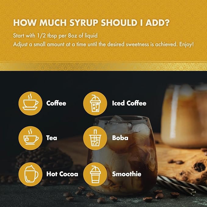 ChocZero Sugar Free Coffee Syrup, Pumpkin Spice Flavor, Simple Syrup Drink Mix, Chai Latte, Protein Shakes & Baking, Gluten Free, All Natural, 25.4 Ounces Bottle (Pack of 1)