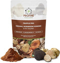PROFINE Truffle PRO Mushroom Powder 12- in - 1 Super Blend with Black Truffle and White Truffle - USDA Organic - Supplement - Add to Coffee/Tea/Smoothies - Whole Mushrooms - No fillers