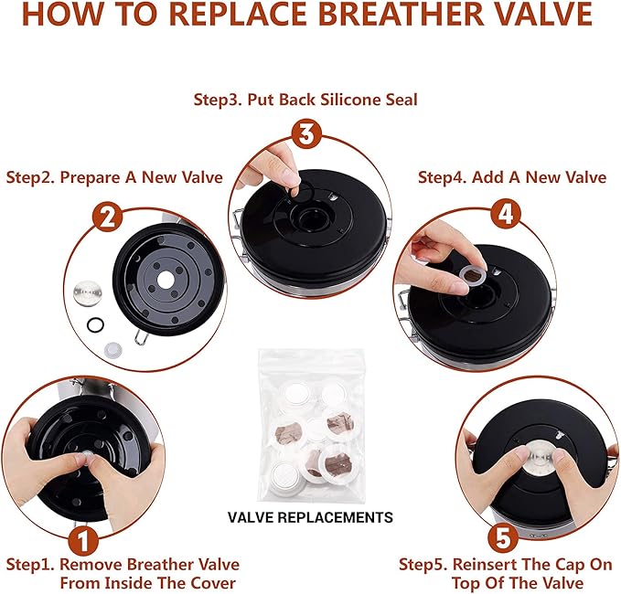 Airtight Coffee Bean Storage - with Co2 Valve Vacuum Sealed Coffee Container with Scoop For Beans Grounds Large Blue 21oz