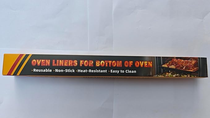 Large Oven Liners for Bottom of Oven, 17"x75" Heavy Duty Non-Stick Oven Liner Mat, Reusable Heat Resistant Grill & Baking Mat, BPA/PFOA Free Roaster Liners, Fits Electric, Gas, Toaster Ovens (Copper)