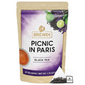 BREWIX, Earl Grey with Lavender Tea, Picnic in Paris Black Tea (25 Pyramid Tea Bags) | Black Tea with Bergamot, Lavender and Vanilla Notes | Gourmet Tea