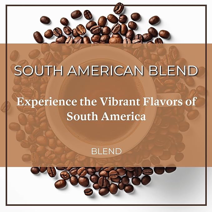 San Diego Coffee South American Blend, Medium Roast, Whole Bean Coffee, 5-Pound Bag Café en grano tostado