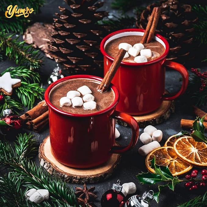 Chocolate Bombs Gift Set - 6 Pack - Cocoa Bombs Premium Hot Chocolate Bomb Filled with Marshmallows and Cocoa Mix - Makes 6 Large Servings - Gift Box.