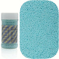 Dynastang 2mm Light Blue Pearls Sprinkles Edible Pearls Cake Decorating Stars Cake Decorations Cupcake Toppers Cookie Decorating Perfect for Cakes, Cupcakes, Desserts Toppings 3OZ