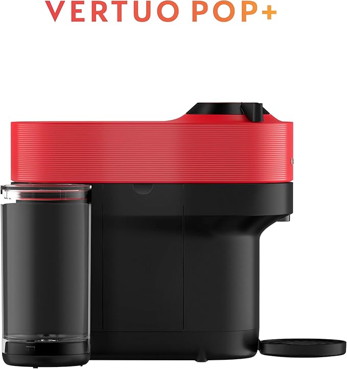 Nespresso Vertuo Pop+ Coffee and Espresso Maker by Breville, Spicy Red