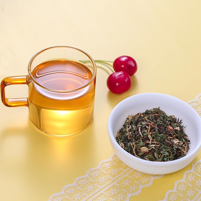 FullChea - Liver Detox Tea - 30 Teabags Herbalism Traditional Chinese Liver Cleanse Tea - Including Chrysanthemum, Jasmine, Mulberry Leaf, Momordica Grosvenor, Yine Abrus