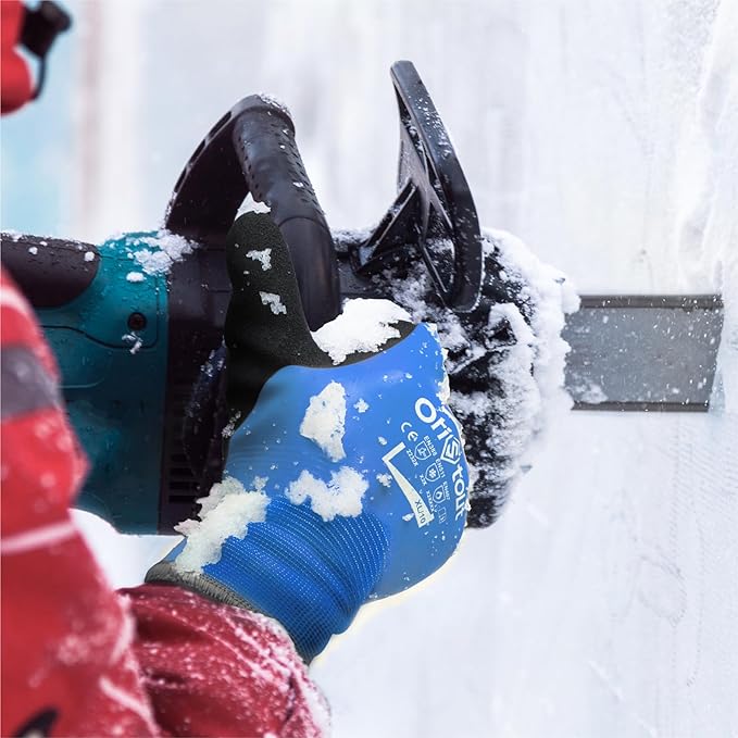 Waterproof Winter Work Gloves for Men and Women, Touchscreen, Freezer Gloves, Thermal Insulated, for Cold Weather