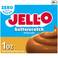 Jell-O Butterscotch Sugar Free & Fat Free Instant Pudding & Pie Filling Mix, 24 ct Pack - 1 oz Boxes, As Seen on TikTok