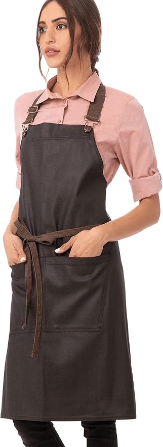Chef Works Unisex Boulder Bib Apron