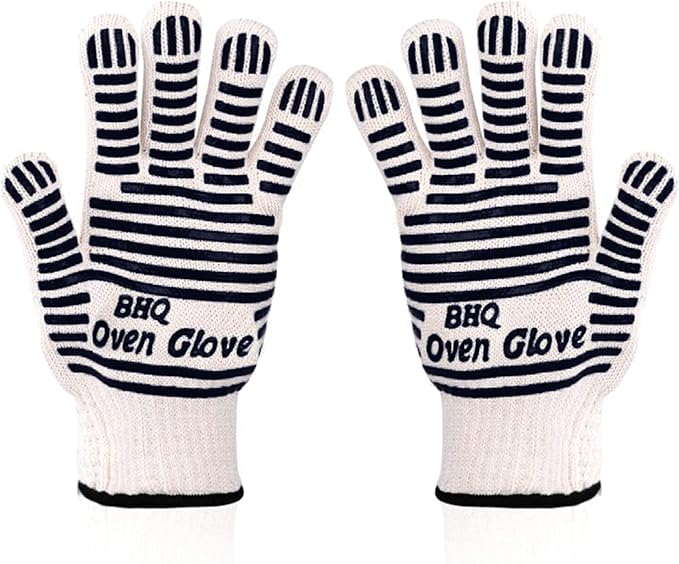 CZSYZCZS Extreme Heat Resistant Oven Gloves - 932F - Cooking Gloves for BBQ, Grilling, Baking,Cutting, Smoker Fireplace