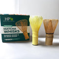 HAPPY PATH & CO Matcha Whisks for Japanese Matcha Tea - 100 prong Bamboo & Resin Whisk for Latte | Chasen Matcha Whisk | Traditional & Modern Whisks | Sustainable & Reusable Whisks for Koicha, Usucha