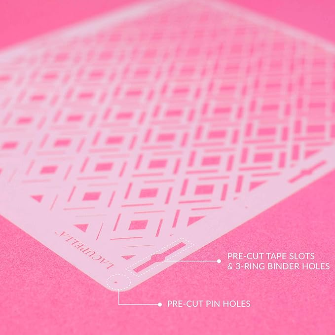 Large Cake Decorating Stencil (Piero) Ginkgo Leaves Pattern