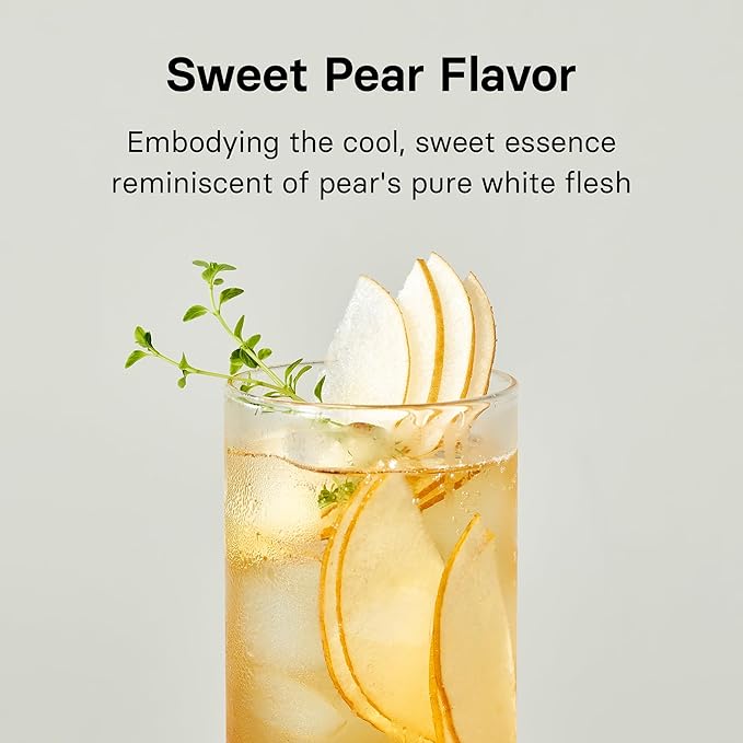 OSULLOC Honey Pear Cold Brew Tea, Korean Pear & Honey flavored iced tea (20ea, 1.76oz)