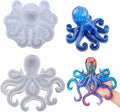 Octopus Resin Mold, Gasusen 2PCS 3D Large Sea Animals Octopus Silicone Molds for Epoxy Resin Casting, Wall Hanging Ornaments, Home Decor, Halloween Christmas Gifts, DIY Craft