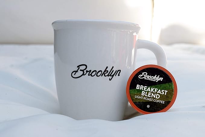 Brooklyn Beans Coffee Pods, Bold Gourmet Variety Pack - Compatible with Keurig 2.0 K Cup Brewers, 40 Count, Strong and Intense Dark Roast