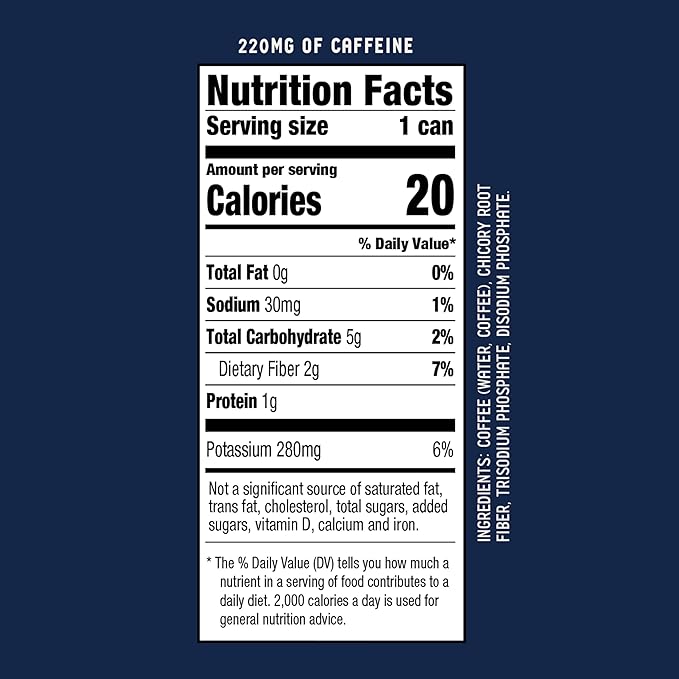 La Colombe Coffee, Cold Brew Black, Unsweetened, 11 fl oz Cans (Pack of 12), Coffeehouse Quality, Natural Sweetness, Specialty Grade Coffee Beans, Ready-to-Drink On-the-Go
