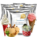 AussieBlends No Added Sugar Ice Cream Mix For Soft Serve, Milkshakes, Sundaes, and Frozen Desserts | Soft Serve Ice Cream Mix | 8-Pack, Imported