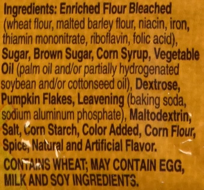 Betty Crocker, Pumpkin Spice Cookie Mix, 17.5oz Pouch (Pack of 4)