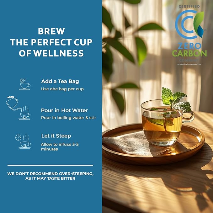 Life Plus Style Gourmet Pagoda Garden Sleep Organic Herbal Tea Caffeine Free Peppermint Tea Chamomile Fennel Tulsi Hot or Iced Floral Blend Natural Delicious moonbrew Sleep Digestive 60 Tea Bags
