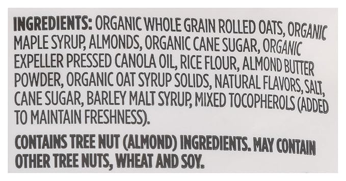 365 by Whole Foods Market, Granola Maple And Almond Butter Bag, 12 Ounce (Pack of 3)
