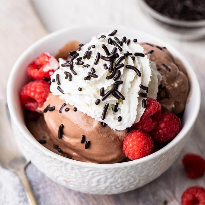 Color Kitchen Dark Cocoa Sprinkles Natural Ingredients Baking Cake Decorations, Ice Cream, Cookie, Artificial Dye-free, Plant-Based Colors, Gluten-Free, Non-GMO, No Hydrogenated Oils, Soy-Free, Kosher, 3 OZ