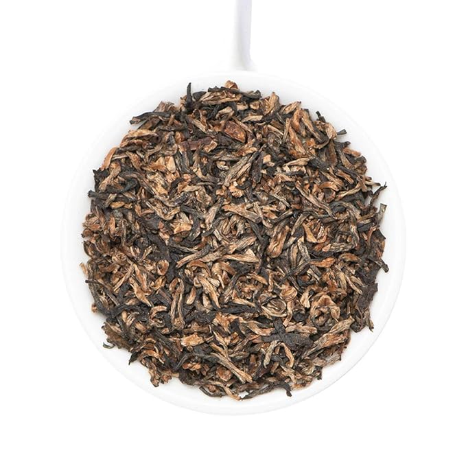 VAHDAM, Second Flush ASSAM GOLD (50 Cups) | 100% PURE UNBLENDED Black Tea Loose Leaf | Black Tea Leaves with GOLDEN TIPS | Brew as Hot or Iced Tea | 3.53oz