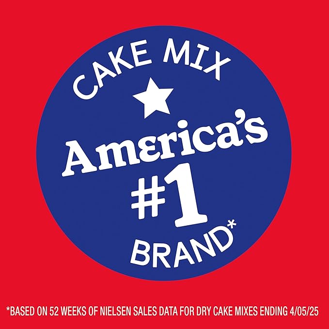Betty Crocker Delights Super Moist Spice Cake Mix, Holiday Baking, 13.25 oz (Pack of 12)