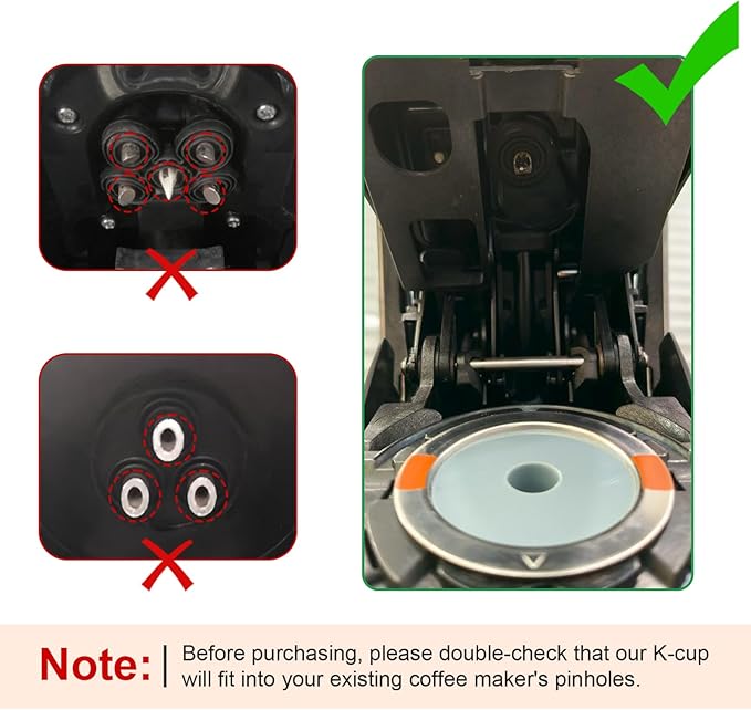 Reusable Stainless Steel Coffee Filters for Keurig 1.0 & 2.0 Brewers - BPA-Free Reusable K-Cup Pods (2 Pack)