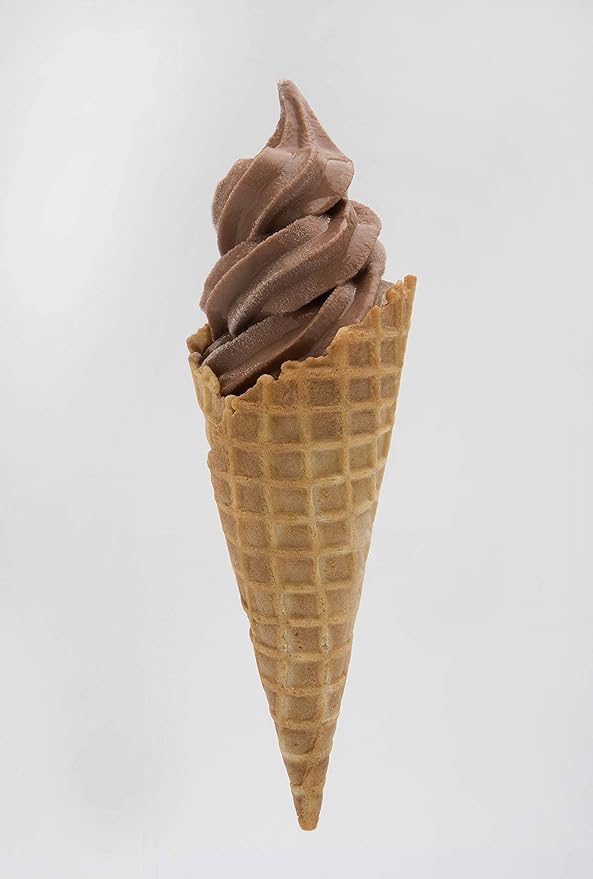 Frostline Chocolate Soft Serve Ice Cream Mix, Lactose & Gluten Free - Just Add Water, Dairy, or Dairy Free Alternative, Use with Blender, Countertop Ice Cream Maker, Soft Serve Machine - 6 lb Bag