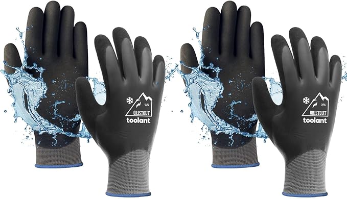Waterproof Winter Work Gloves for Men and Women, Touchscreen, Freezer Gloves, Thermal Insulated, for Cold Weather