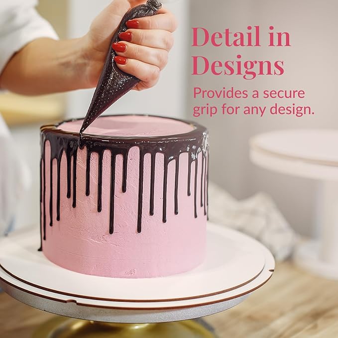 Set of 200 - Anti Burst Piping Bags 12 Inch - Prestee Tipless Icing Bags - Durable Frosting Piping Bag Tools - Pastry and Cookie Decorating Supplies