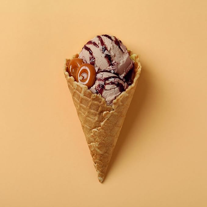 Unpretentious Salted Caramel Soft Serve Ice Cream Mix, 12 oz, Rich & Creamy, Homemade Ice Cream, Single Serving