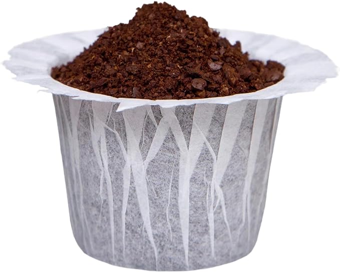 100 Count Disposable Coffee Paper Filters,Compatible with Keurig Brewers Single Serve 1.0 and 2.0, Fit all Reusable Coffee Pods.