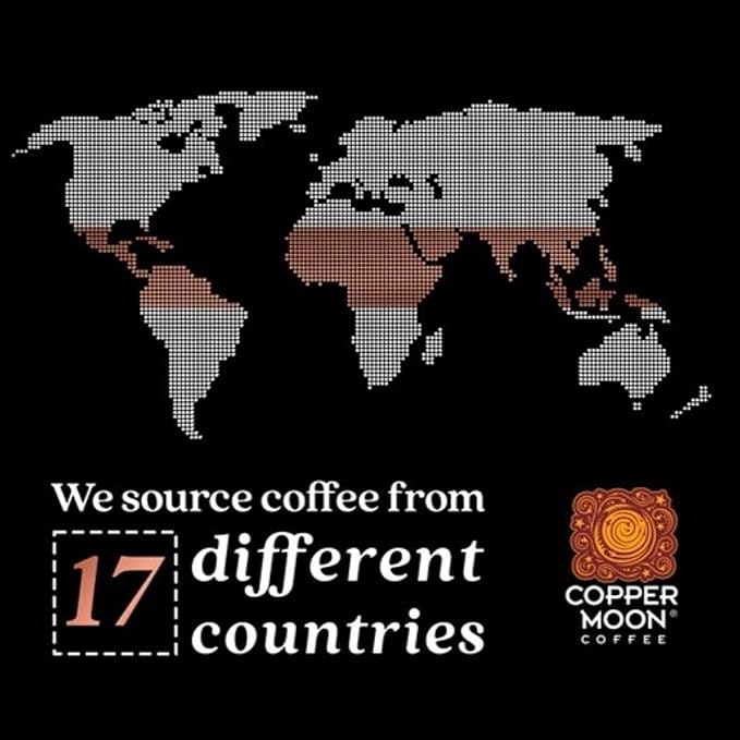 Copper Moon Single Serve Coffee Pods for Keurig K-Cup Brewers, Classic Black Brew Over Ice, 20 Count