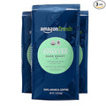 Amazon Fresh Organic Fair Trade Sumatra Whole Bean Coffee, Dark Roast, 12 Ounce (Pack of 3)