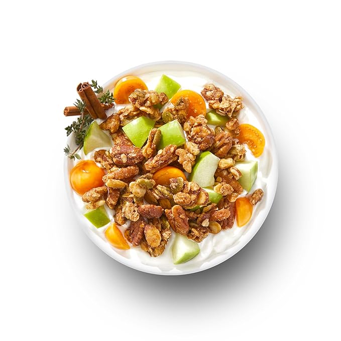 TGB Cinnamon Keto Granola | 1g Net Carb Cereal | Gluten Free Low Carb Nut Snack, 10 Ounces
