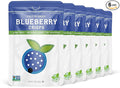 Nature's Turn Freeze-Dried Fruit Snacks, Blueberry Crisps, Pack of 6 (1.2 oz Each)